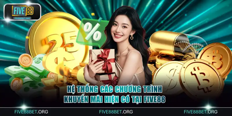 Hệ Thống Các Chương Trình Khuyến Mãi Hiện Có Tại FIVE88 1 chương trình khuyến mãi